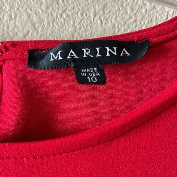 NEW Marina Red Dress - Picture 4 of 6